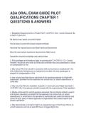 ASA ORAL EXAM GUIDE PILOT QUALIFICATIONS CHAPTER 1 QUESTIONS & ANSWERS