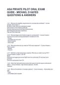 ASA PRIVATE PILOT ORAL EXAM GUIDE - MICHAEL D HAYES QUESTIONS & ANSWERS