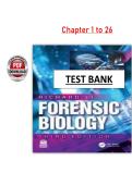 Test Bank for Forensic Biology&comma; 2nd Edition &ndash; Li