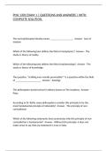 PHIL 1301 EXAM 1 &vert; QUESTIONS AND ANSWERS &vert; WITH COMPLETE SOLUTION&period;
