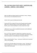 PHIL 106 FINAL EXAM STUDY GUIDE &vert; QUESTIONS AND ANSWERS &vert; VERIFIED &vert; 100&percnt; CORRECT&period;