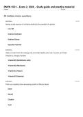 PNVN 1521 &ndash; Exam 2&comma; 2026 &ndash; Study guide and practice material