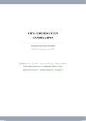 TIPS Certification Examination &ndash; Training for Intervention ProcedureS &ndash; Health Communications&comma; Inc&period; &lpar;HCI&rpar; &ndash; 2026&sol;2027 edition practice questions with verified solutions