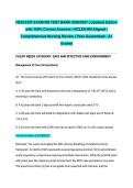 HESI EXIT EXAM RN TEST BANK 2026&sol;2027 &vert; Updated Edition with 100&percnt; Correct Answers &vert; NCLEX-RN Aligned &vert; Comprehensive Nursing Review &vert; Pass Guaranteed - A&plus; Graded