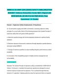 AMMO 63 US ARMY EXPLOSIVES SAFETY FAMILIARIZATION 2026&sol;2027 &vert; Defense Ammunition Center Q&A &vert; Aligned with DESR 6055&period;09&comma; AR 385-10 & DA PAM 385-64 &vert; Pass Guaranteed - A&plus; Graded
