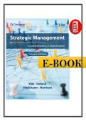 Strategic Management&colon; Competitiveness & Globalization &lpar;14th Edition &ndash; Hitt&comma; Ireland&comma; Hoskisson & Harrison&rpar; &vert; Complete eBook PDF