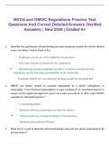 MVDA and OMVIC Regulations Practice Test Questions And Correct Detailed Answers &lpar;Verified Answers&rpar; &vert; New 2026 &vert; Graded A&plus;