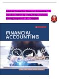 Solution Manual for Financial Accounting&comma; 7th Canadian Edition by Robert Libby&comma; Patricia Libby&comma; Frank Hodge&comma; George Kanaan & Maureen Sterling &vert; Complete Chapters 1-13 &vert; Verified Step-by-Step Solutions &vert; CPA Canada&comma; IFRS & Financial Accounting Exam Prep 