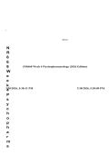 NR668 Week 4 &ndash; Psychopharmacology Study Guide and Practice Questions