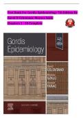 Test Bank for Gordis Epidemiology&comma; 7th Edition by David D&period; Celentano & Moyses Szklo  &vert; Complete Chapters 1-20 &vert; Verified Questions & Answers with Clinical Rationales &vert; USMLE&comma; Public Health & Epidemiology Exam Prep 