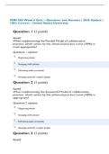 MSN 560 Week 6 Quiz &ndash; Questions and Answers &vert; 2026 Update &vert; 100&percnt; Correct - United States University&period;