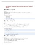 MSN 560 Quiz 7 &ndash; Questions and Answers &vert; 2026 Updated &vert; 100&percnt; Correct - United States University&period;