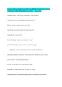 Cosmetology State board Exam Study Guide Questions with Correctly Detailed Answers A&plus; Assured 