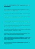PNVN 1631 &ndash; Quiz 2 Study Guide&comma; 2026 &ndash; Comprehensive review and practice material