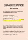 CANADIAN PN EXAM ACTUAL EXAM 2026 &lpar;MOSBY'S COMPREHENSIVE REVIEW&rpar; &vert; ALL QUESTIONS AND CORRECT ANSWERS WITH DETAILED EXPLANATIONS &vert; VERIFIED ANSWERS