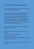 VN 102 &ndash; Final Exam&comma; 2026 &ndash; Study guide and practice material