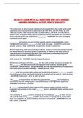 EM 385 1-1 EXAM WITH ALL QUESTIONS AND 100&percnt; CORRECT ANSWERS GRADED A&plus; LATEST UPDATE 2026-2027&excl;&excl;