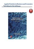 Applied Statistics in Business and Economics 7th Edition Solutions &ndash; COMPREHENSIVE Q&A FOR ALL BUSINESS STATISTICS TOPICS ⚕️