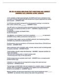 EM 385 &lpar;40 HOUR&rpar; NEW EXAM TEST QUESTIONS AND CORRECT ANSWERS 100&percnt; VERIFIED LATEST UPDATE&excl;&excl;