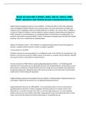 MLAB 102 LECTURE 9&colon; HPRAC&comma; RHPA&comma; CMLTO&comma; CSMLS&comma; OSMT  EXAM - Questions with Verified Answers &lpar;Guaranteed Success&rpar;
