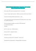 CSMLS REVIEW QUESTIONS 2- Questions with Verified  Answers &lpar;Guaranteed Success&rpar;