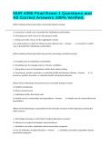 NUR 4390 Final Exam 1 Questions and All Correct Answers 100&percnt; Verified&period;