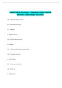 CSMLS MLA Acronyms - Questions with Verified  Answers &lpar;Guaranteed Success&rpar; 