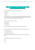 CSMLS Instrumentation Questions with Verified  Answers &lpar;Guaranteed Success&rpar;