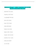 Reference Ranges - CSMLS- Questions with Verified  Answers &lpar;Guaranteed Success&rpar; 
