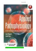 Applied Pathophysiology for the Advanced Practice Nurse 1st Edition Dlugasch Story Test Bank &ndash; COMPLETE CHAPTERS 1-14 WITH VERIFIED ANSWERS 