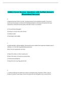 CSMLS Exam Review- Questions with Verified Answers  &lpar;Guaranteed Success&rpar;