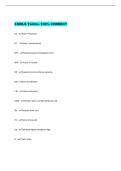 CSMLS Terms- 100&percnt; CORRECT 