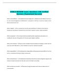 CSMLS REVIEW exam- Questions with Verified  Answers &lpar;Guaranteed Success&rpar; 