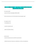 Micro CSMLS EXAM - Questions with Verified Answers  &lpar;Guaranteed Success&rpar; 