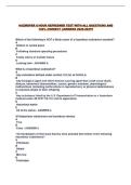 HAZWOPER 8 HOUR REFRESHER TEST WITH ALL QUESTIONS AND 100&percnt; CORRECT ANSWERS 2026-2027&excl;&excl;