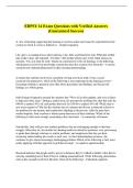 EDPSY 14 Exam Questions with Verified Answers  &lpar;Guaranteed Success&rpar; 
