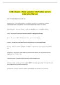 EMR Chapter 2 Exam Questions with Verified Answers  &lpar;Guaranteed Success&rpar;