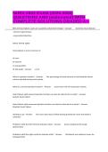 NURS 2003 EXAM &lpar;2025-2026&rpar; QUESTIONS AND &lpar;elaborated&rpar; WITH COMPLETE SOLUTIONS GRADED A&plus;&period;