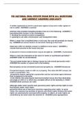PSI NATIONAL REAL ESTATE EXAM WITH ALL QUESTIONS AND CORRECT ANSWERS 2026-2027&excl;&excl;