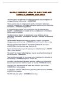 MN MLO EXAM NEW UPDATED QUESTIONS AND CORRECT ANSWERS 2026-2027&excl;&excl;