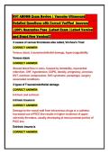 RVT ARDMS Exam Review &vert; Vascular Ultrasound  Detailed Questions with Correct Verified  Answers  &vert;100&percnt; Guarantee Pass &vert;Latest Exam &vert;Latest Version  and Brand New Version&excl;&excl;&excl;
