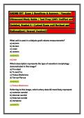 ARDMS RVT  Exam 1 Questions & Answers &vert; Vascular  Ultrasound Study Guide &vert; Test Prep&vert;100&percnt; Verified and  Updated&comma; Graded A &plus;&vert;Latest Exam well Revised and  Rationalized&vert; Newest Version&excl;&excl;&excl;