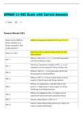 AFMAN 11-402 Exam with Correct Answers 