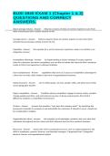 BUSI 4940 EXAM 1 &lpar;Chapter 1 & 2&rpar; QUESTIONS AND CORRECT ANSWERS&period;