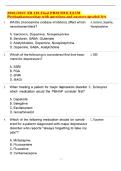 2026&sol;2027 NR 546 Final PRACTICE EXAM Psychopharmacology with questions and answers &lpar;graded A&plus;&rpar;