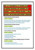 NSG 122 FUNDAMENTALS OF NURSING EXAM  4&vert;VERIFIED QUESTIONS AND ANSWERS&vert;100&percnt;  CORRECT &vert;A GRADE -HERZING&vert;GRADED A&plus;&vert;WELL  REVISED  AND RATIONALISED&vert;NEWEST VERSION&excl;&excl;