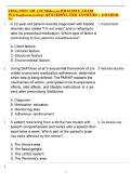 2026&sol;2027 NR 546 Midterm PRACTICE EXAM Psychopharmacology QUESTIONS AND ANSWERS &vert; GRADED A&plus;