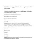 NUR 255 Mental Health Nursing 2026&sol;2027 Exam Bundle Galen College
