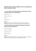 NUR 255 Final Exam Study Guide &lpar;2026&rpar; &vert; Units 9&ndash;12 &vert; Aging & Mental Health Nursing Galen College