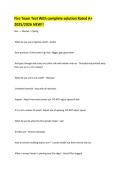 Fire Team Test With complete solution Rated A&plus; 2025&sol;2026 NEW&excl;&excl;